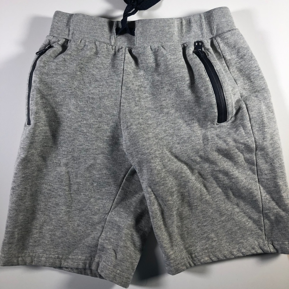 7 For All Mankind Kids Toddler Grey Elastic Shorts